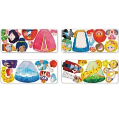 mierEdu, Magnetic Travel Set, Dress-Up Figures - Adventure