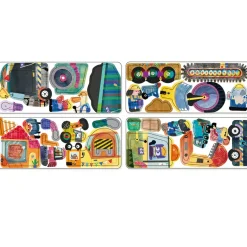 mierEdu, Magnetic Travel Set, Construction Site