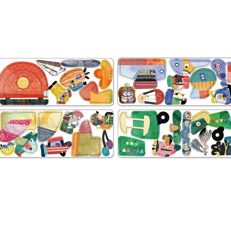 mierEdu Magnetic Travel Set, Airplanes