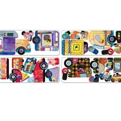 mierEdu Magnetic Travel Set, Cars