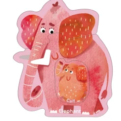 mierEdu, Puzzle 8x3 pcs - Step 1 - Animal Babies and Parents