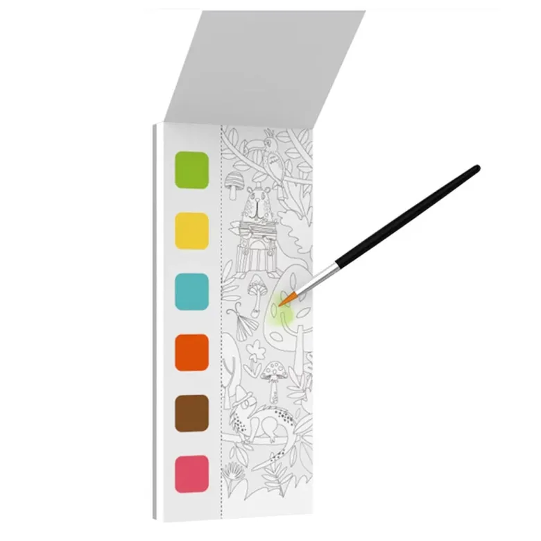 mierEdu, Watercolor Painting Book – Animal Friends