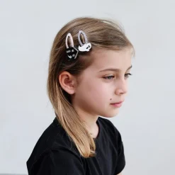 Mimi & Lula - 4 Hair Clips - Haunted House Halloween