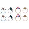 Mimi & Lula - 8 Hair Elastics - Mini Rainbow Dancing Queen
