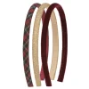 Mimi & Lula – 3 Headbands – Red Tartan Pony Pals