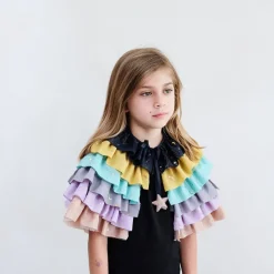 Mimi & Lula - Cape - Rainbow Ruffle
