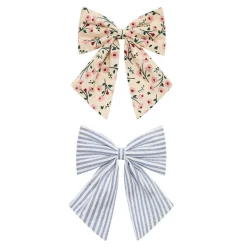 Mimi & Lula 2 Hair Bows, Mon Cheri