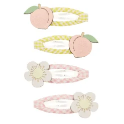 Mimi & Lula 4 Hair Clips, Blossom Peaches and Cream