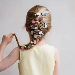 Mimi & Lula 5 Hair Clips, Fruit Salad Mini Snap Clips