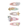 Mimi & Lula 5 Hair Clips, Mini Dreamy My Little Unicorn