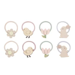 Mimi & Lula 8 Hair Elastics, Mini Easter