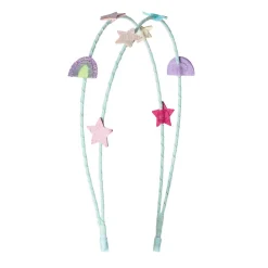 Mimi & Lula Double Headband, Rainbow and Star My Little Unicorn