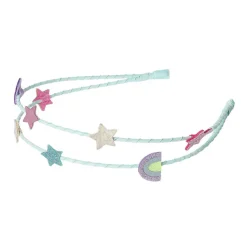 Mimi & Lula Double Headband, Rainbow and Star My Little Unicorn