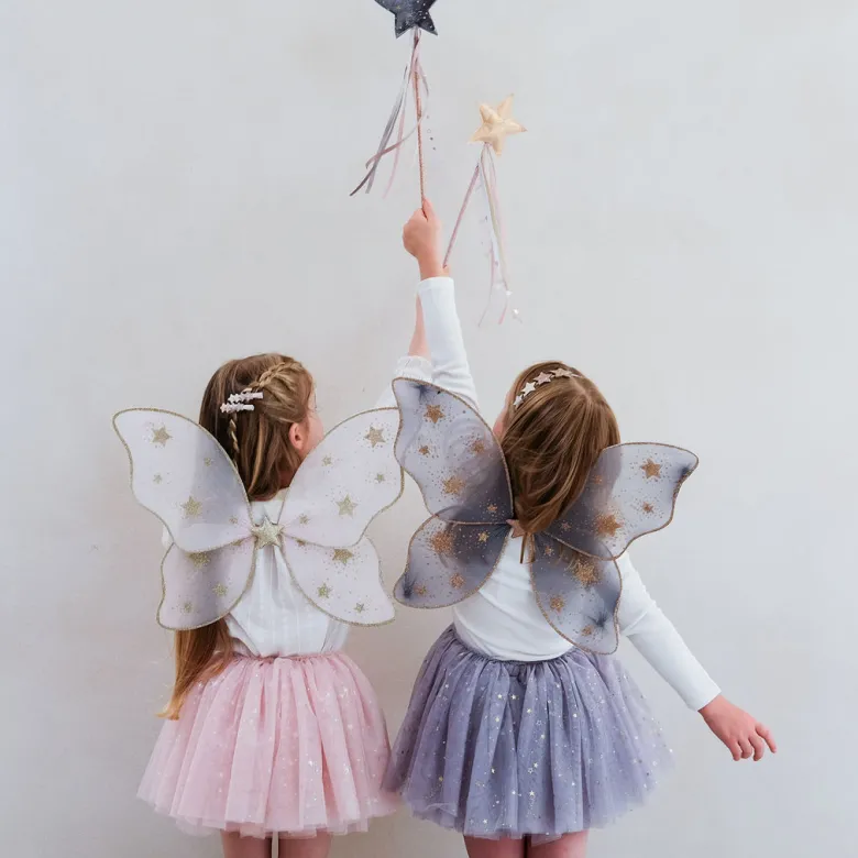 Mimi & Lula Fingers, Grey Starry Night