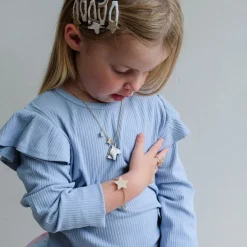 Mimi & Lula Hair Accessories, 5 Hair Clips - Mini Unicorn Celeste
