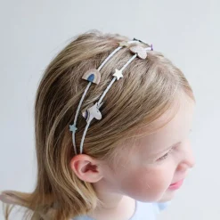 Mimi & Lula Hair Accessories, Double Headband - Unicorn Celeste