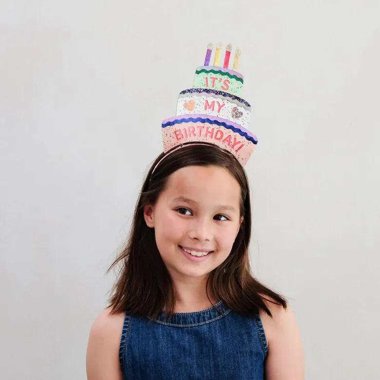 Mimi & Lula Headband, Birthday Cake Dancing Queen