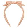 Mimi & Lula Headband, Gingham Peaches and Cream