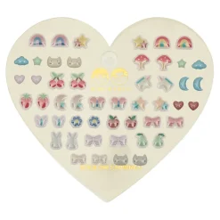 Mimi & Lula Self-Adhesive Ear Stickers 25 Pairs - Mixed Earrings