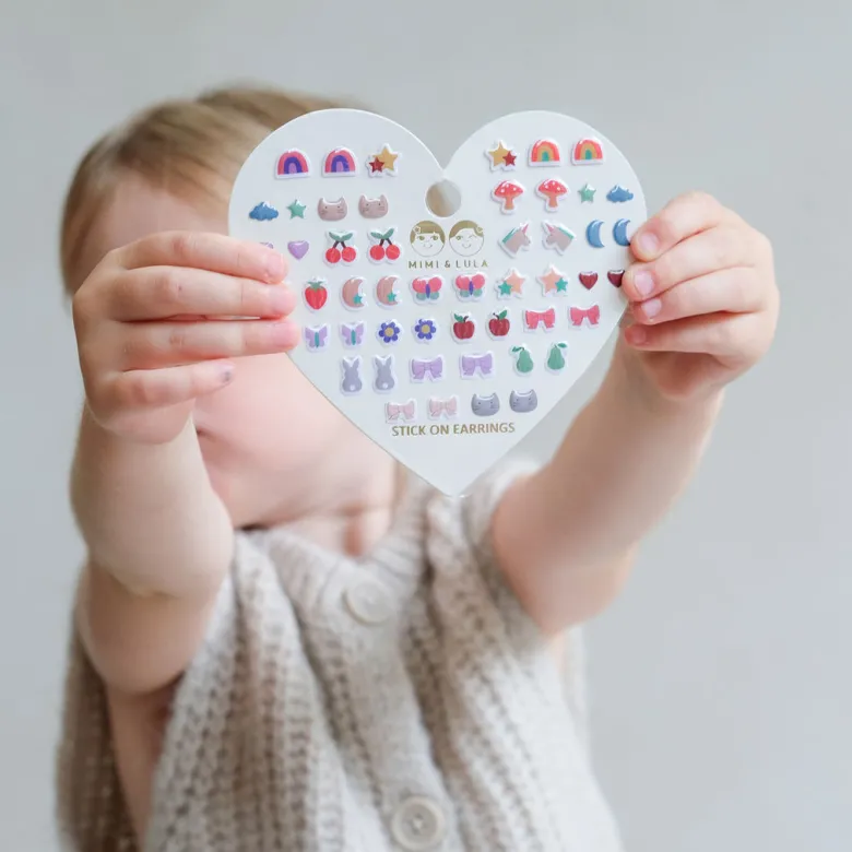 Mimi & Lula Self-Adhesive Ear Stickers 25 Pairs - Mixed Earrings