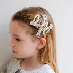 Mimi & Lula Set of 4 Hair Clips, Mermaid Ocean Pearl