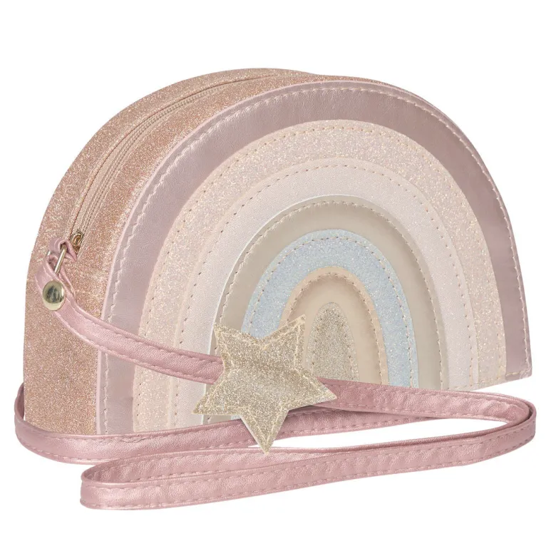 Mimi & Lula Shoulder Bag, Pink Rainbow Enchanted