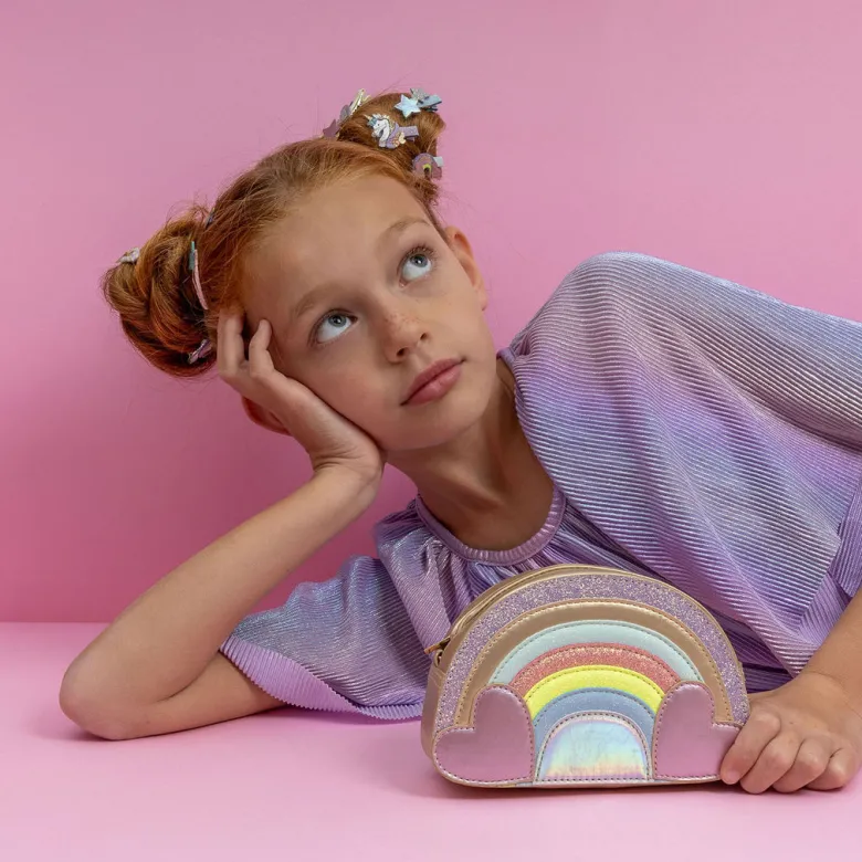 Mimi & Lula Shoulder Bag, Rainbow My Little Unicorn