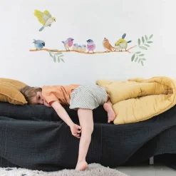 Mimi Lou Wall Sticker Frieze, Birdsong