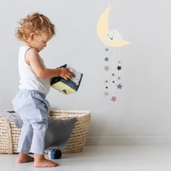 Mimi Lou Wall Sticker, Moon