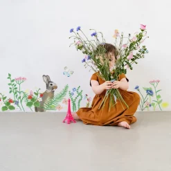 Mimi Lou Wall Sticker, Rabbit in the Grass