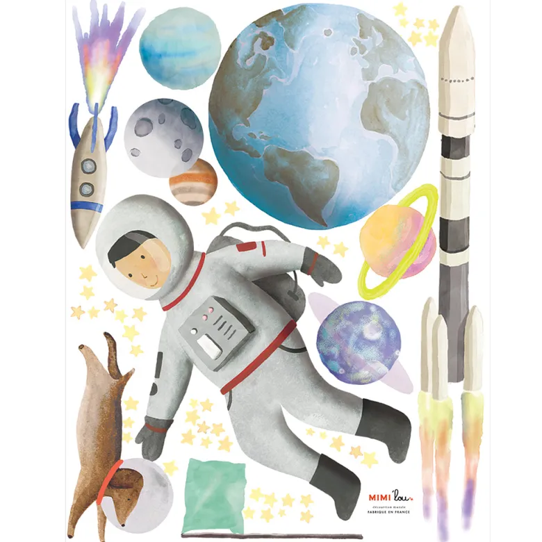 Mimi lou Wallsticker, Space