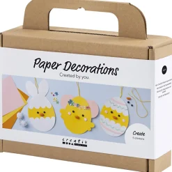 Mini DIY Kit Paper Decorations, Easter Theme
