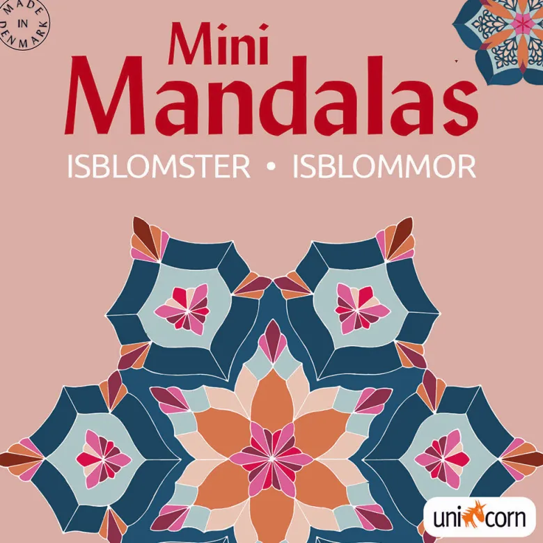 Mini Mandalas Coloring Book, Ice Flowers