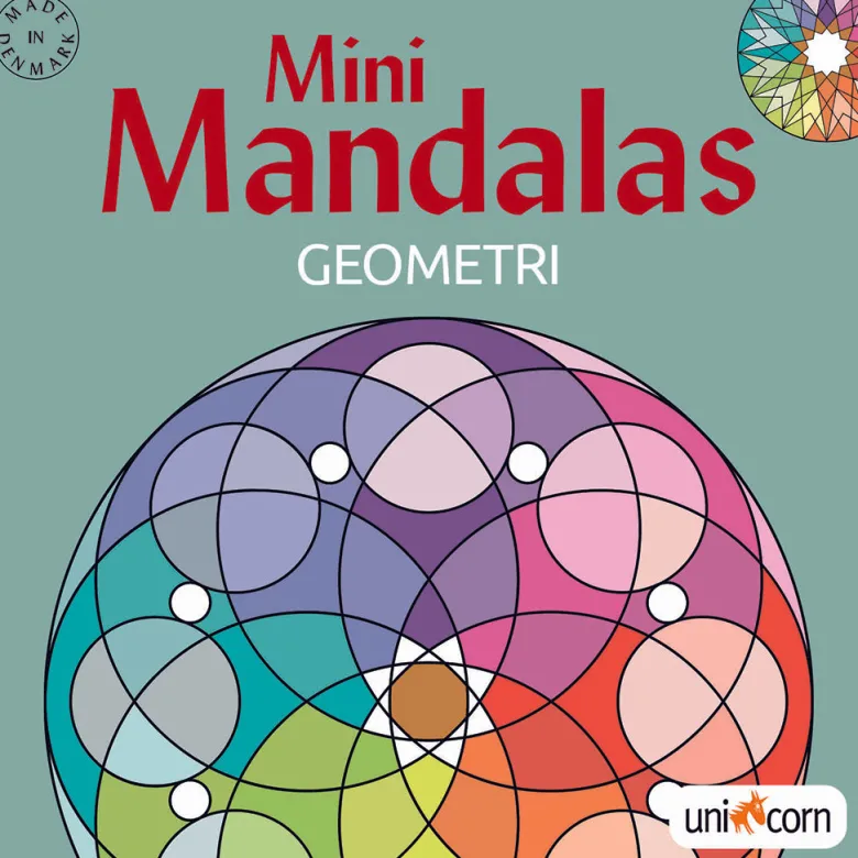 Mini Mandalas Coloring Book, Geometry