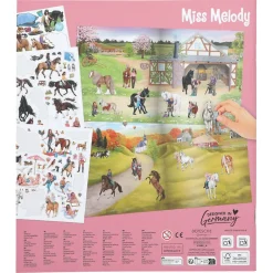 Miss Melody Sticker Book