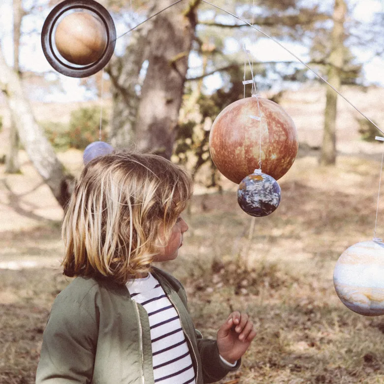 Mobile with Solar System