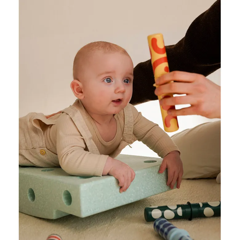 Modu Baby Motor Skills Set, Ocean Mint/Forest Green
