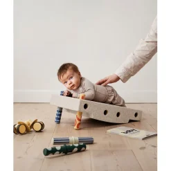 Modu Baby Motor Skills Set, Sand Grey/ Honey Yellow