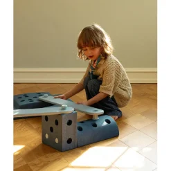 Modu Beams Wooden Balance Beams, Activity Toy - Sky Blue