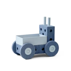 Modu 3-in-1 Walker, Foam Activity Toy - Deep Blue/Sky Blue