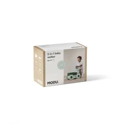 Modu 3-in-1 Walker, Foam Activity Toy - Ocean Mint/Forest Green