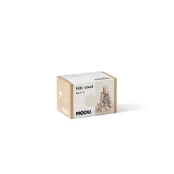 Modu Kids Stool, Sand Grey/ Honey Yellow