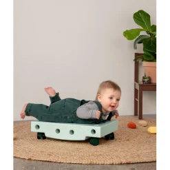 Modu Rolling Board, Foam Activity Toy, 5 Pieces - Ocean Mint/Forest Green