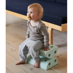 Modu Stool, Children's Stool, Activity Furniture in Foam - Ocean Mint