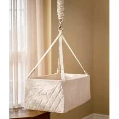 Moonboon Cradle with Foam Mattress 40 x 80 cm, Nature