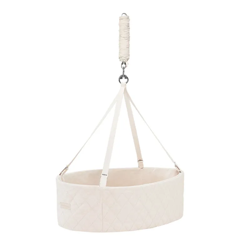 Moonboon Oval Cradle with Foam Mattress