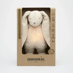 Moonie 2.0, Organic Humming Bunny with Pink Noise and Lamp - Sand