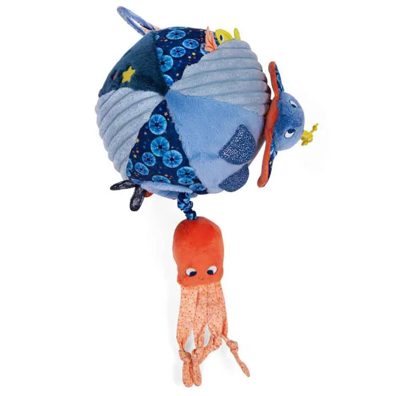 Moulin Roty Activity Ball with Sea Creatures, Les Aventures de Paulie