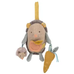 Moulin Roty Activity Rattle, Hedgehog - Trois Petits Lapins