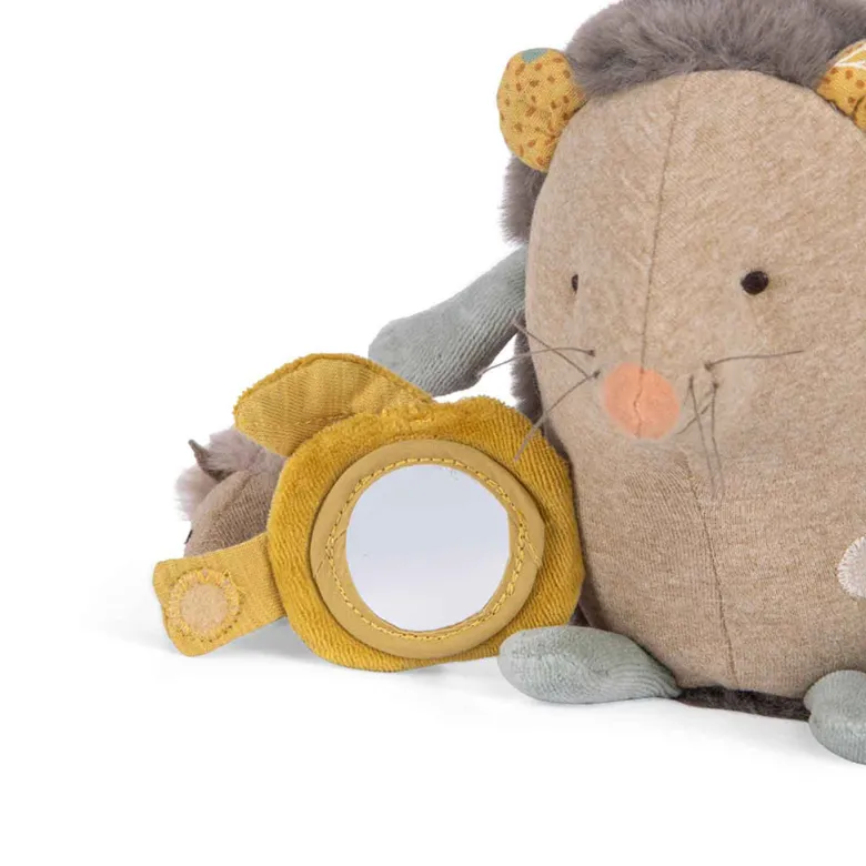 Moulin Roty Activity Rattle, Hedgehog - Trois Petits Lapins